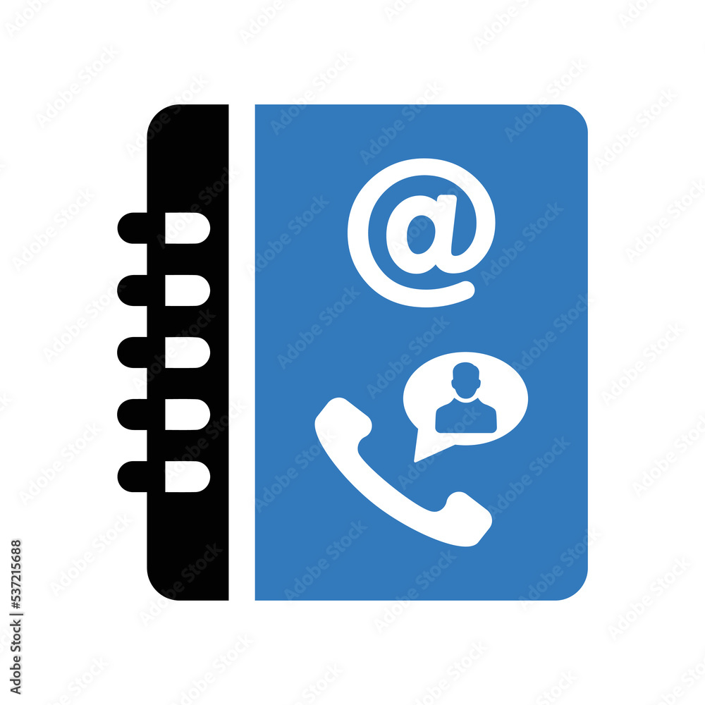 Book, address, contact icon. Simple flat design Concept. Book, address, contact icon. Simple flat design Concept.