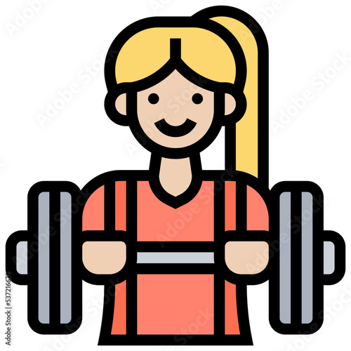 weightlifting icon