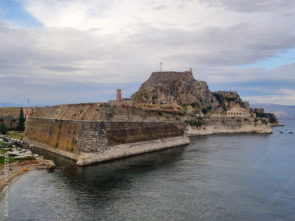 old Venetian fortress in Corfu town