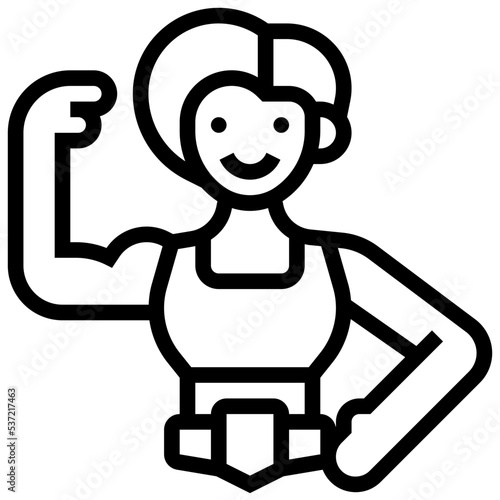 wrestler icon