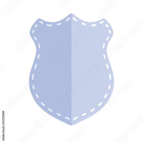 Security guard shield art icon pastel