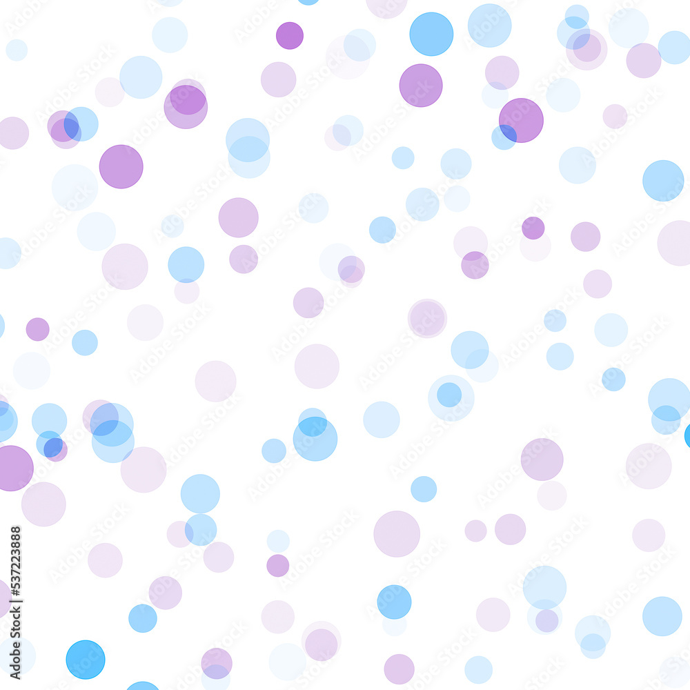 Blue and purple bokeh on white background Blue and purple bokeh on white background