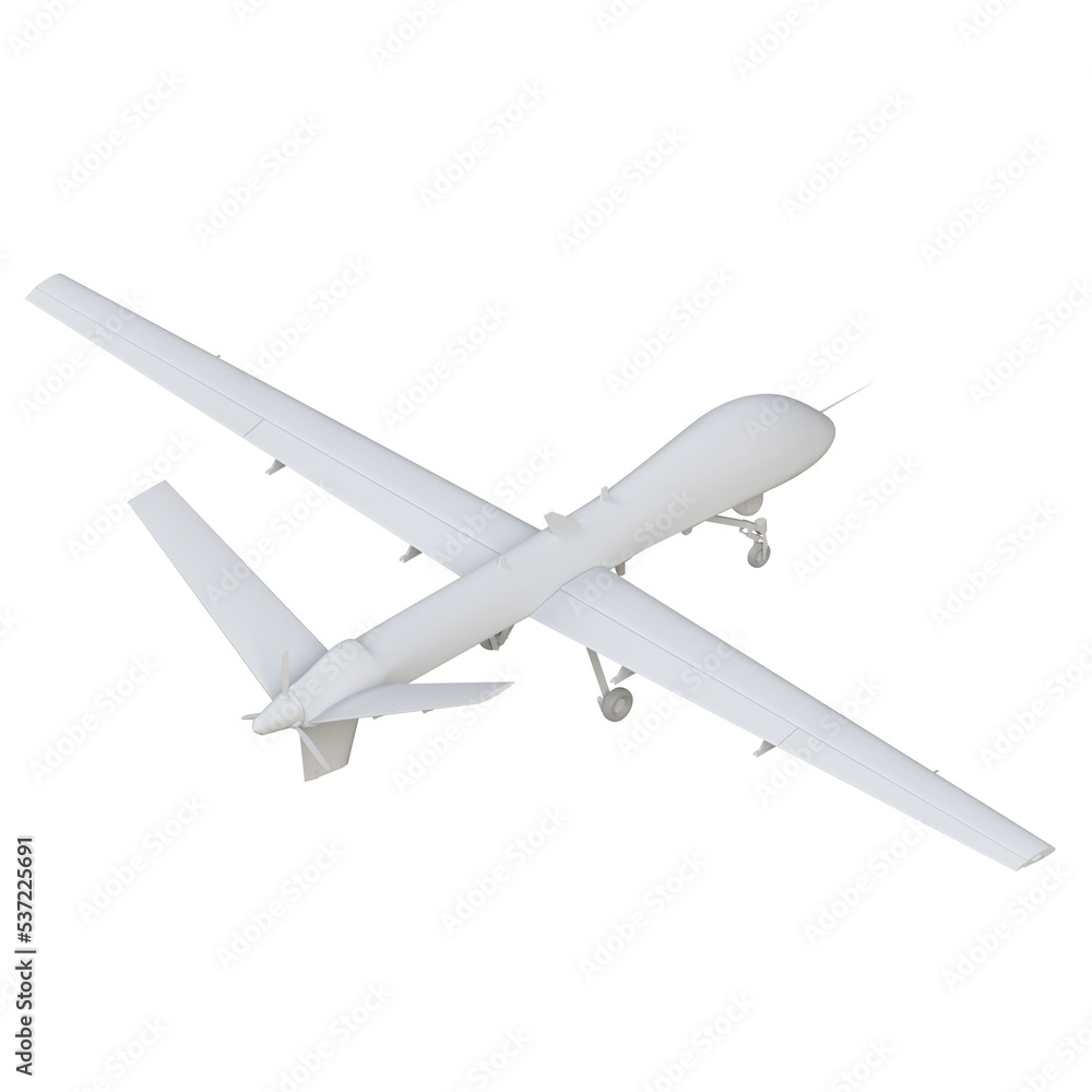 3d rendering illustration of an uav military drone 3d rendering illustration of an uav military drone