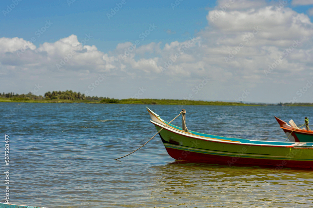 boats on the beach