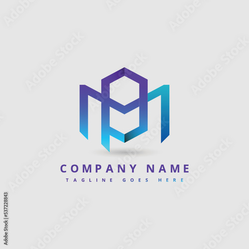 P M PM Beauty Vector Initial Logo, Handwriting Logo Of Initial Signature, Wedding, Fashion, Jewelry, Boutique, Floral And Botanical With Creative Template For Any Company Or Business.