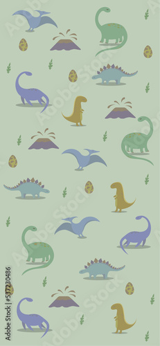 wallpaper with dinosaurs
