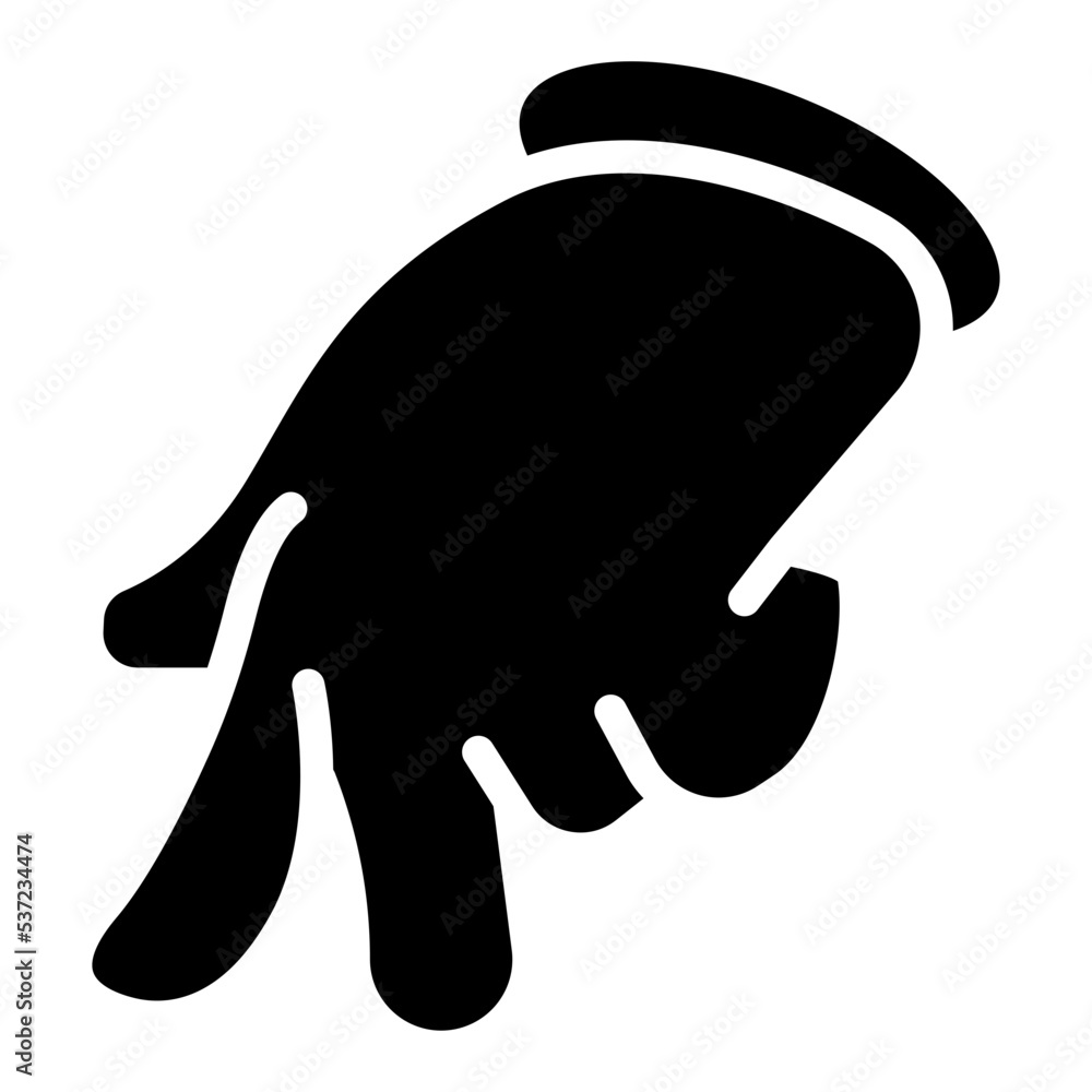 hand cartoon glyph icon hand cartoon glyph icon