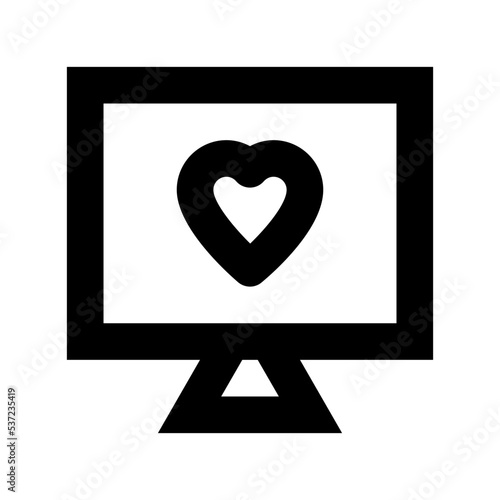 Love Chatting Flat Vector Icon