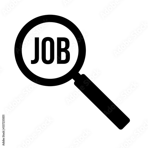 Job Search Icon Vector Art PNG