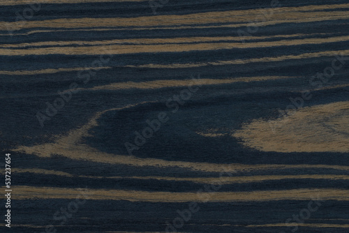 Texture of Exotic Black Ebony 6 Makassar Wood veneer