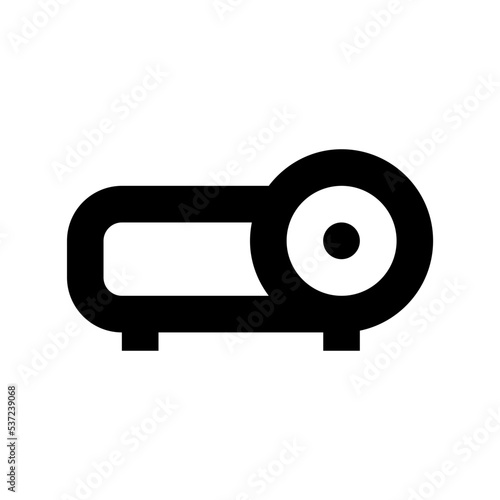 Projector Flat Vector Icon