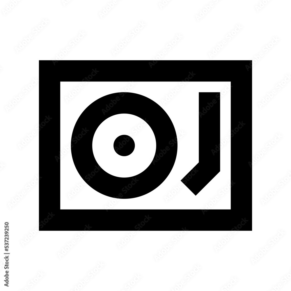 Hard Disk Flat Vector Icon