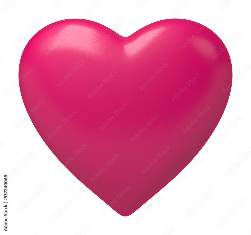 Glazed pink heart shape made of chocolate Glazed pink heart shape made of chocolate