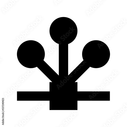 Network Share Flat Vector Icon