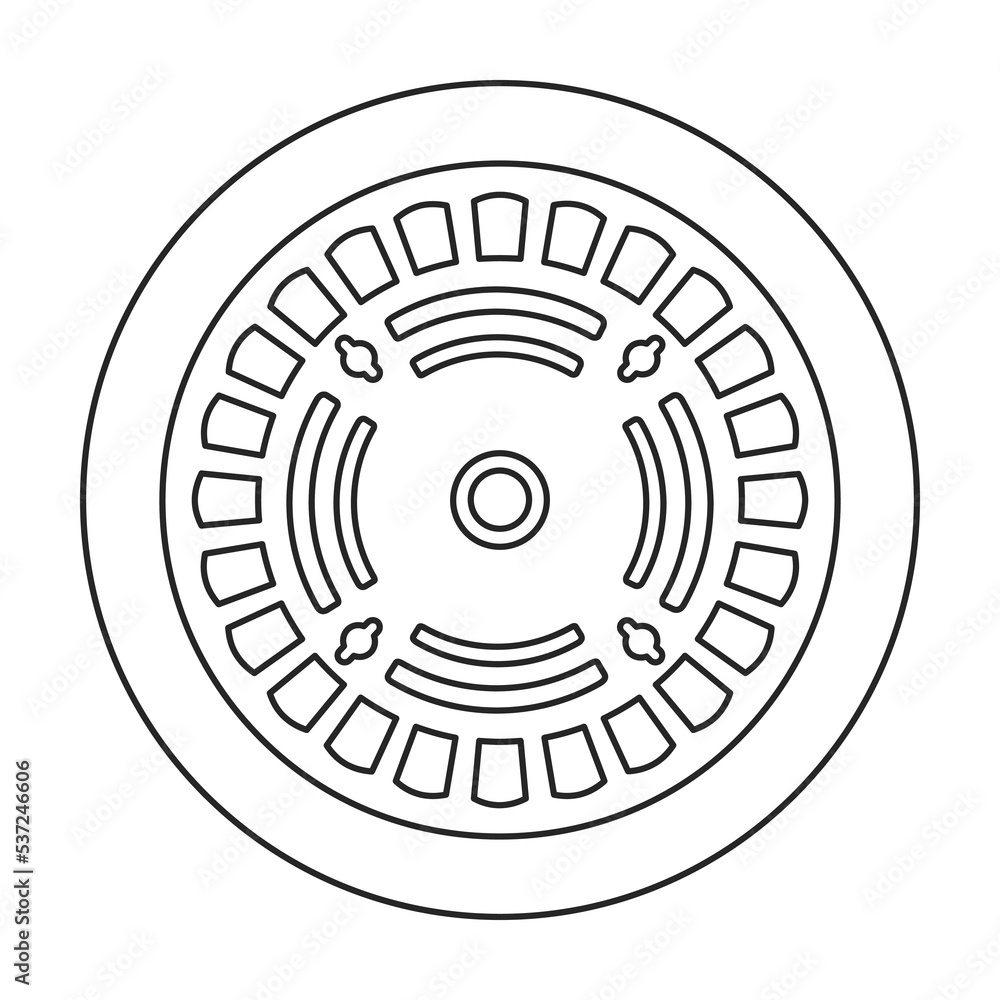 Manhole sewer vector outline icon. Vector illustration hatch street on white background. Isolated outline illustration icon of manhole sewer . Manhole sewer vector outline icon. Vector illustration hatch street on white background. Isolated outline illustration icon of manhole sewer .