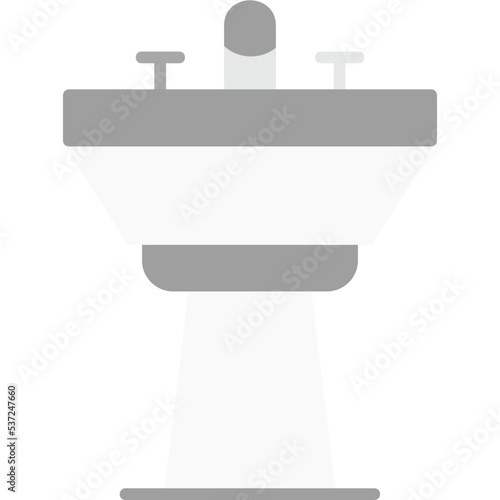 Hair Wash Sink Icon