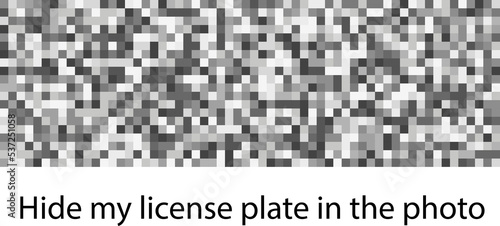 Pixel censored signs. Censor bar concept. Censorship rectangle.