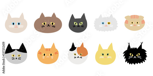 猫のイラストセット