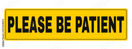 Please be Patient Sign. Student Driver, Bumper Sticker photo