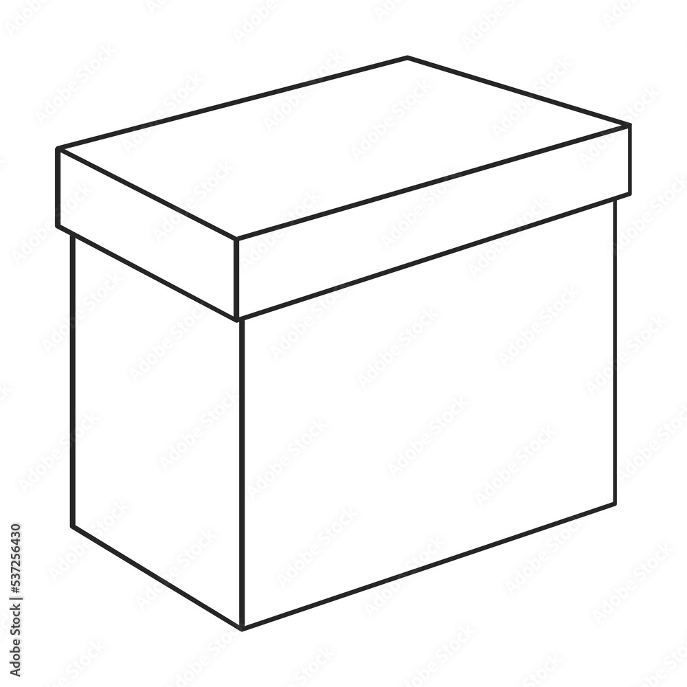 Package vector icon.Outline vector icon isolated on white background package. Package vector icon.Outline vector icon isolated on white background package.