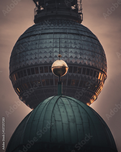 Berliner Dom and Fernsehturm photo