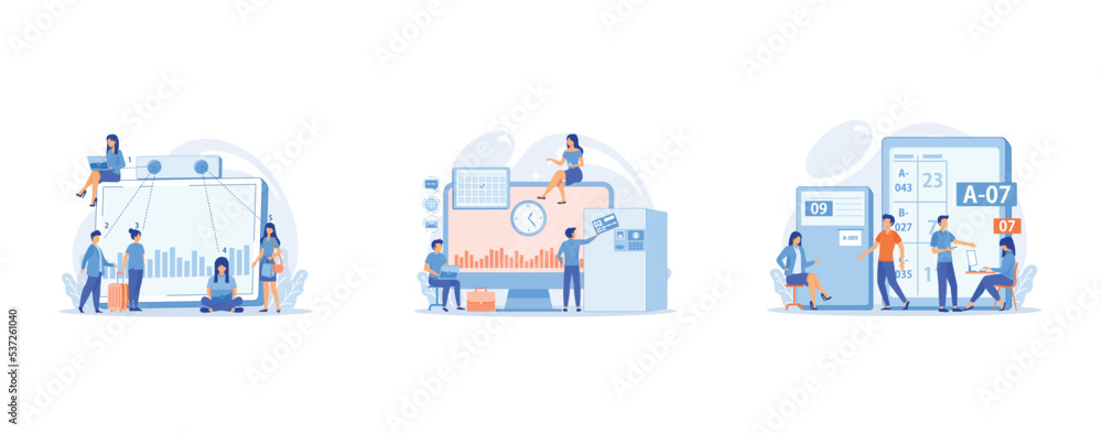Electronic device for measuring number passageway people, Work ...