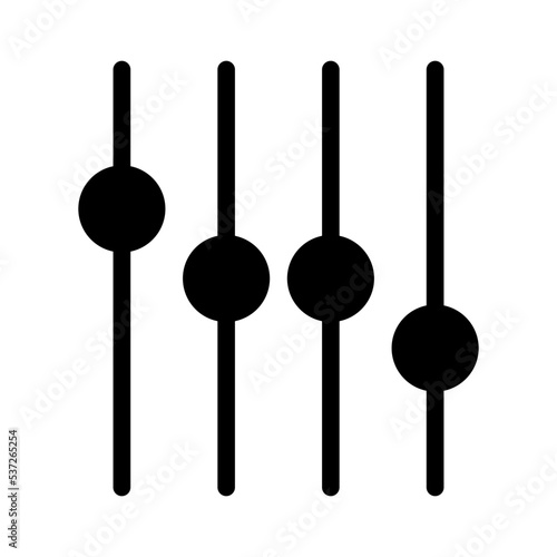 icon musical scale black