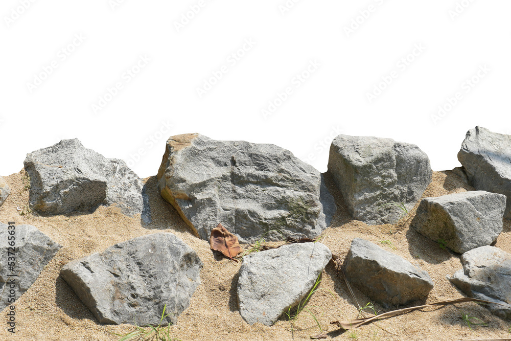Rock isolated transparency background. Rock isolated transparency background.