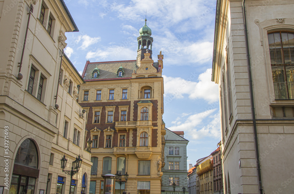 Façades de Prague, République Tchèque