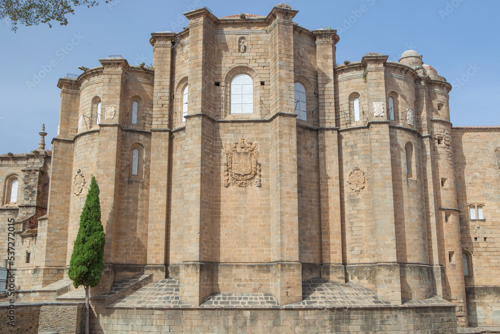 Convent of San Benito church, Alcantara, Spain