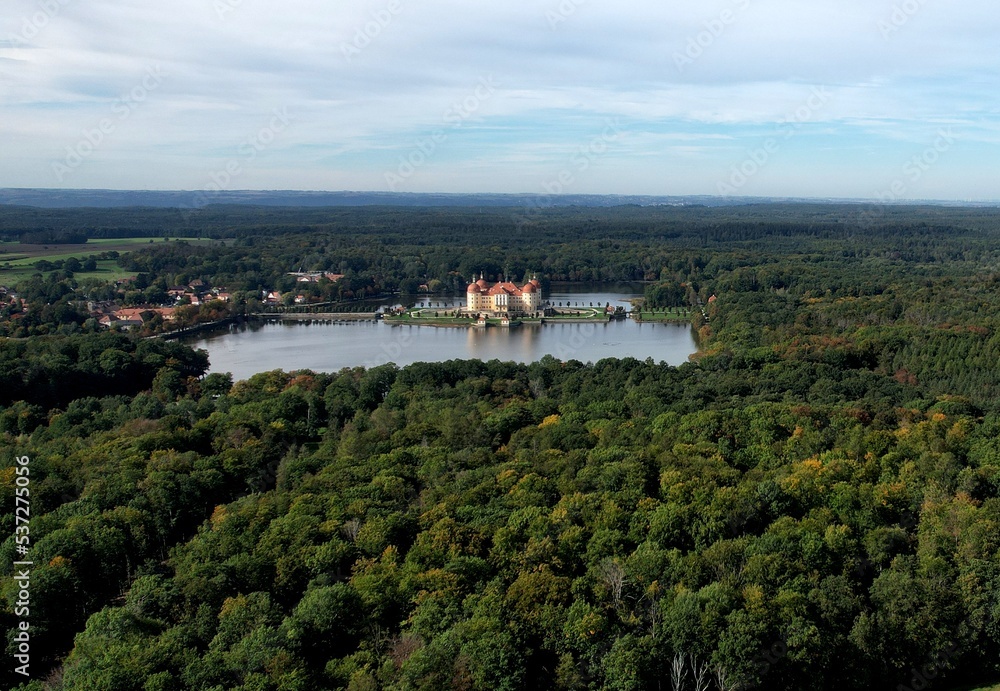 Naklejka premium Moritzburg, Jagdschloss August des Starken 2022