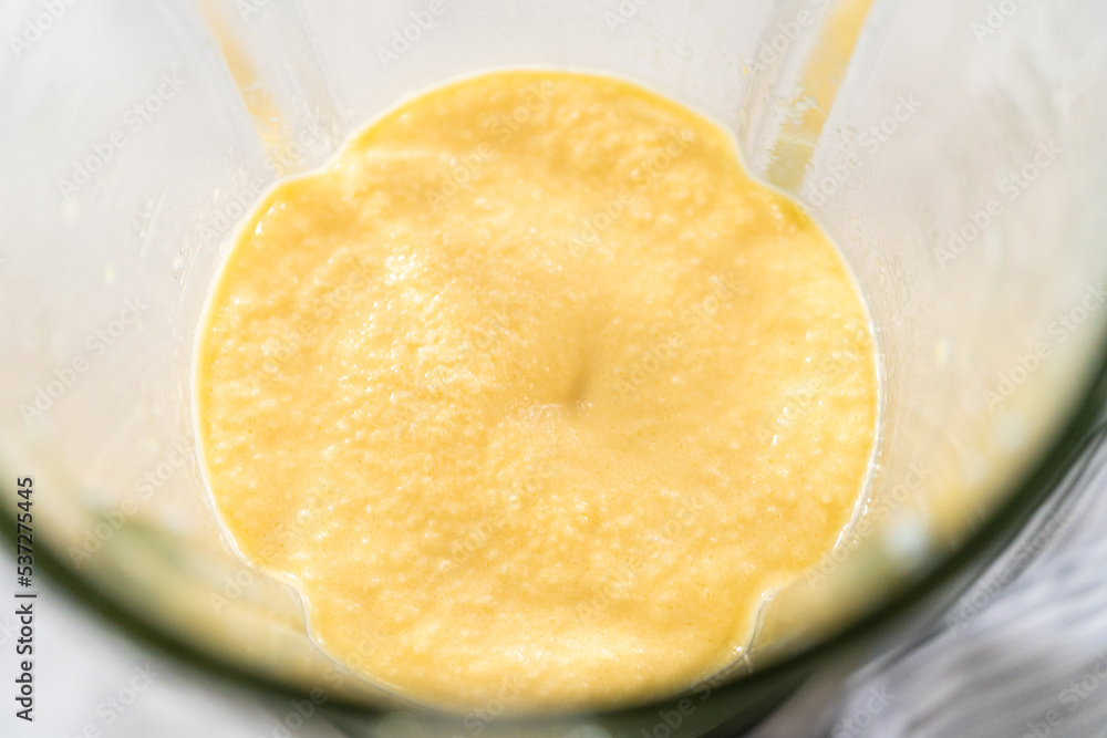 Mango boba smoothie Mango boba smoothie