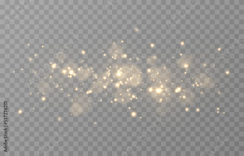 Vector magic glow. Sparkling light, sparkle dust png. Sparkling magical dust. Christmas light.