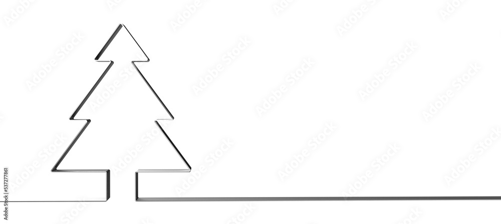 abstract christmas tree 3d rendering abstract christmas tree 3d rendering