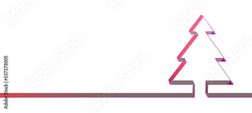 Continuous one line of abst...