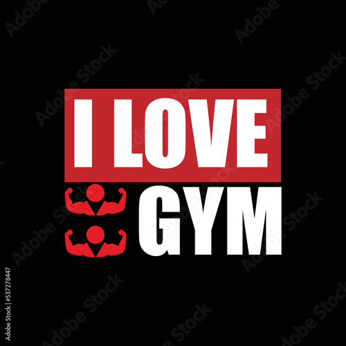 GYM T-shirt design