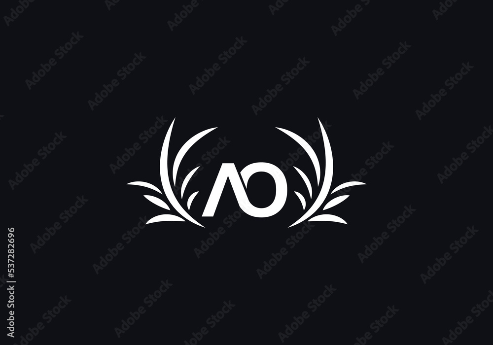 Laurel wreath leaf download logo design vector and bamboo leaf logo letter Laurel wreath leaf download logo design vector and bamboo leaf logo letter