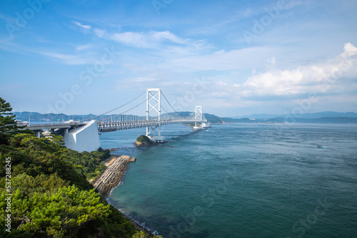徳島県 大鳴門橋と鳴門海峡 