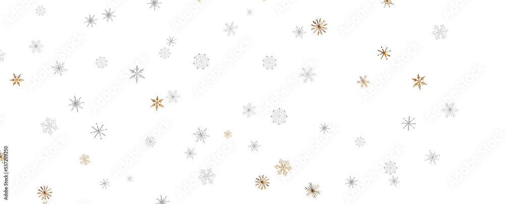 Christmas Card - Snowflakes Of Paper In Frame Christmas Card - Snowflakes Of Paper In Frame