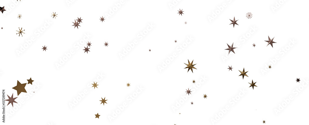 Obraz premium Glossy 3D Christmas star icon. Design element for holidays.