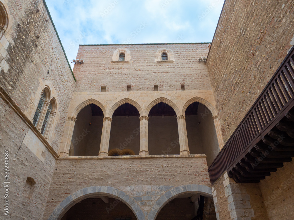 Palace of the Kings of Majorca in Perpignan.