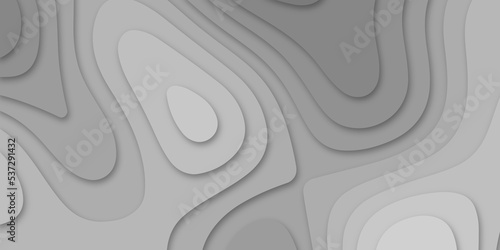 Abstract background texture and papercut and multi layer cutout geometric pattern on vector . white 3d papercut background for template. Minimalistic modern design for business presentations. 