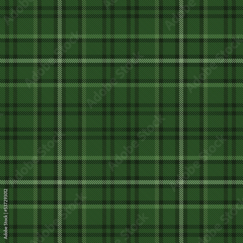 Tartan pattern,Scottish traditional fabric seamless Christmas tone, green and red background