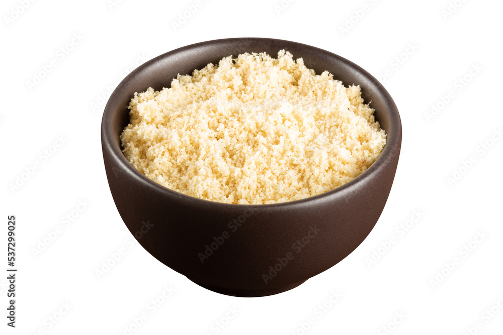 Farofa in bowl Farofa in bowl