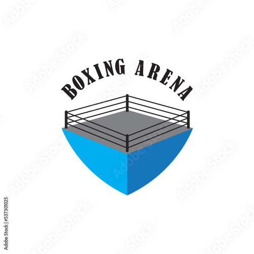 boxing arena logo