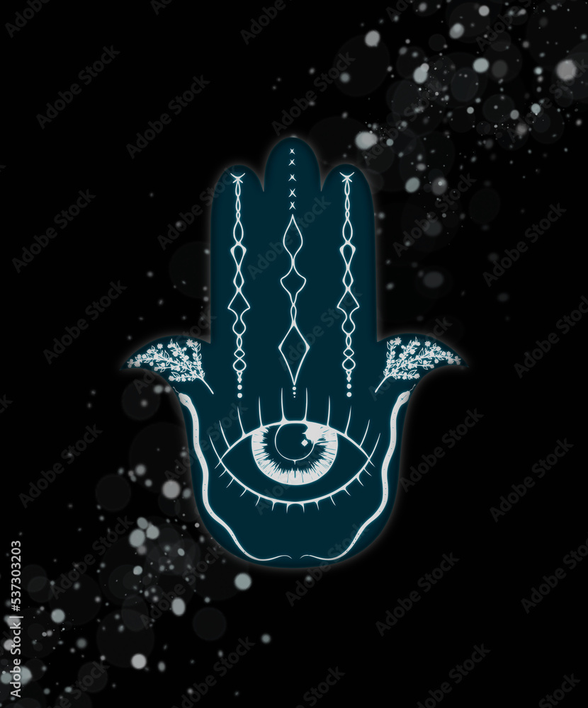 Naklejka premium Evil Eye 