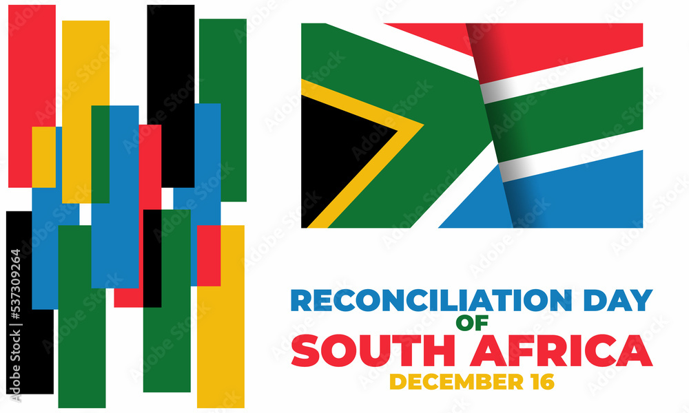 The Day of Reconciliation is a public holiday in South Africa. December 16th. The intention is to celebrate the end of apartheid and foster reconciliation between different racial groups. The Day of Reconciliation is a public holiday in South Africa. December 16th. The intention is to celebrate the end of apartheid and foster reconciliation between different racial groups.