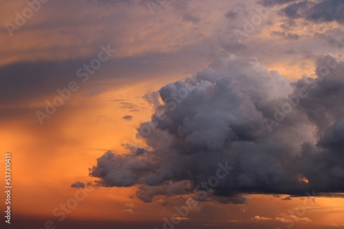 clouds at sunset © IvekArt