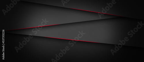 abstract light red black space frame layout design tech triangle concept gray texture background