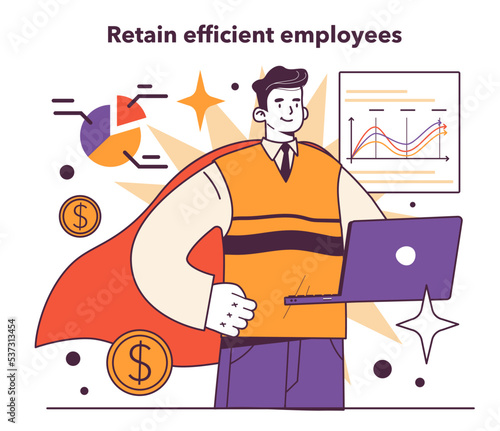 Retain efficient employees. Personnel evaluation and testing in conditions